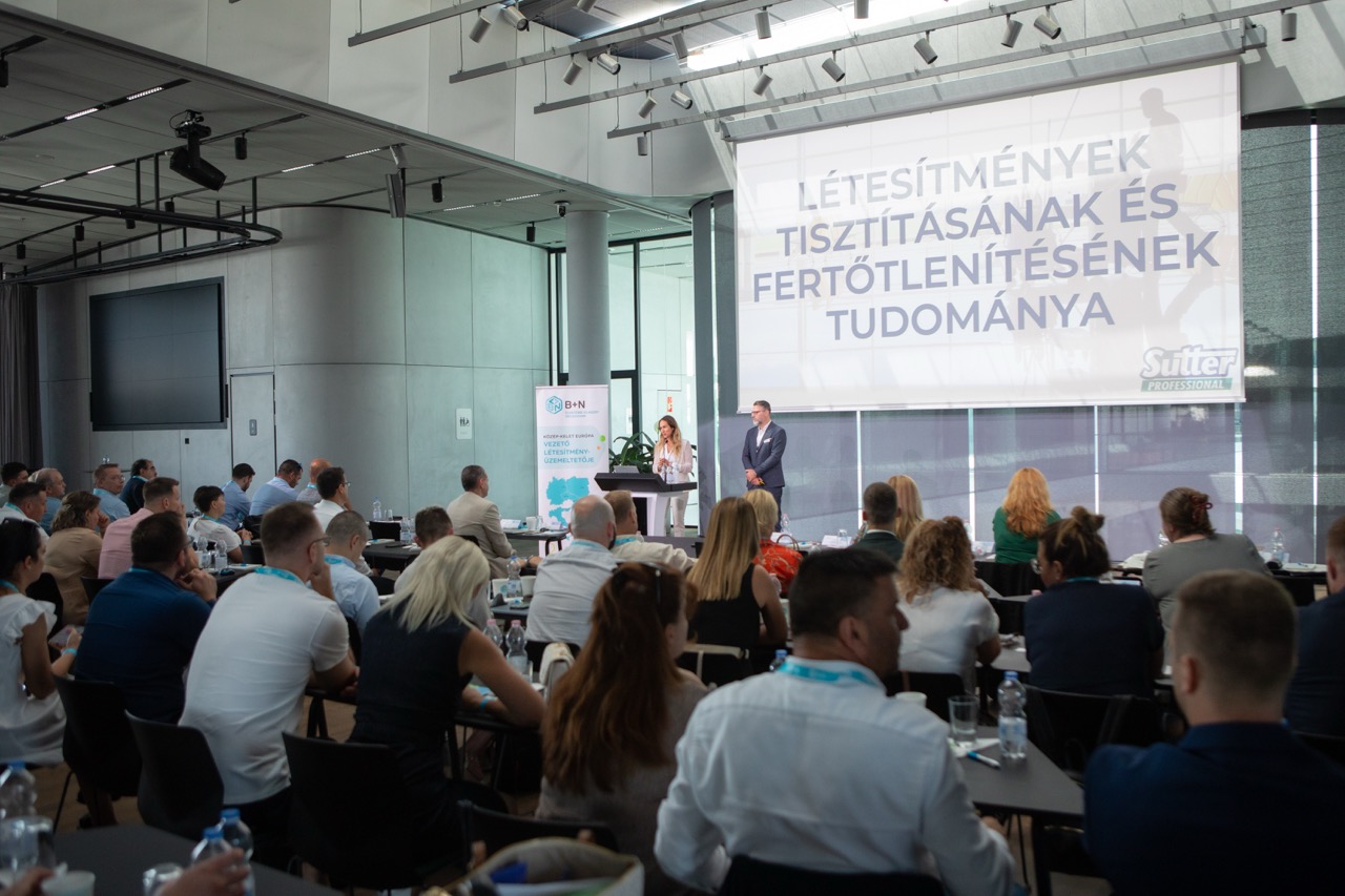 B+N Zöld Takarítás Szakmai Nap