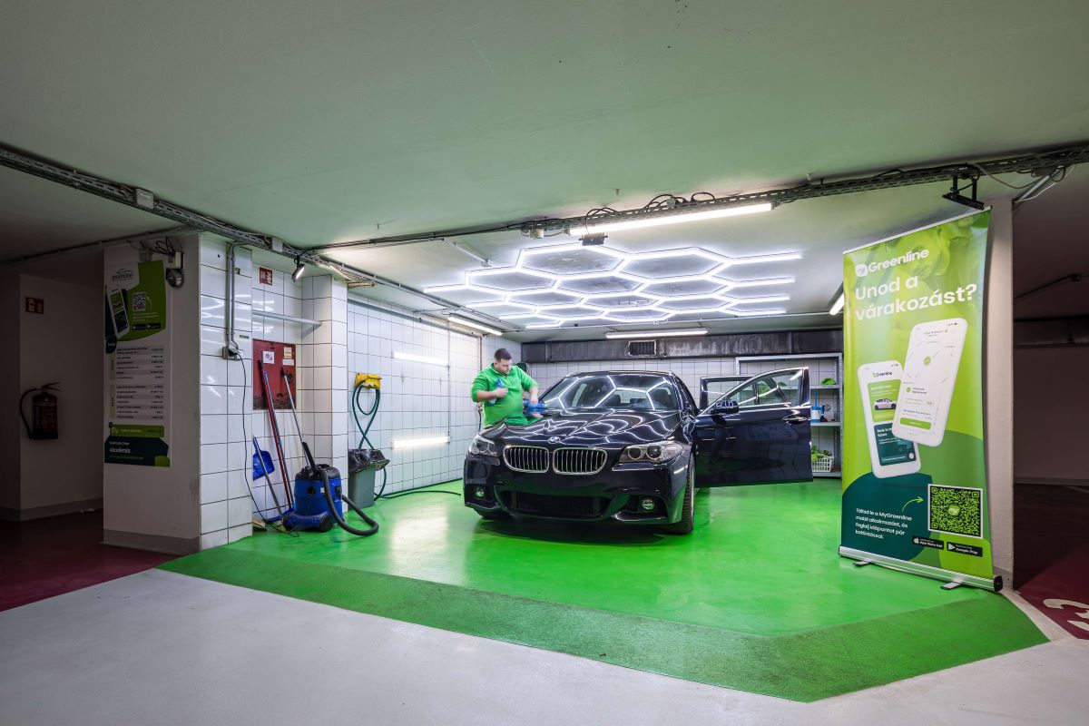 Autómosó mélygarázsban - FM Business létesítményüzemeltetési, facility managementhírek